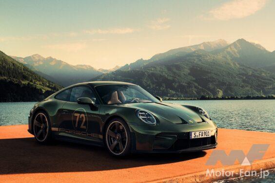 「ポルシェ 911 GT3 90 F.A.ポルシェ」のエクステリア。