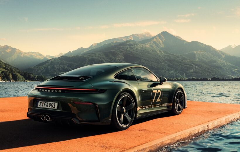 「ポルシェ 911 GT3 90 F.A.ポルシェ」のエクステリア。