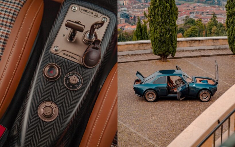 トーテム・アウトモビリは、アルファロメオ ジュリアをベースに開発したフル電動レストモッドを公開した。