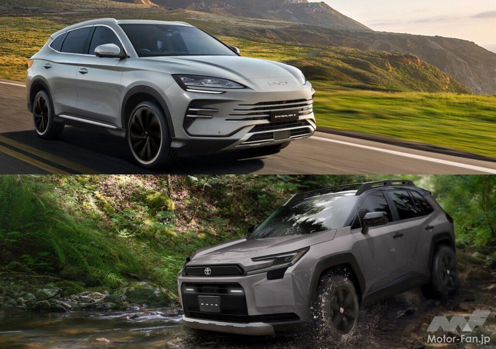 BYD SEALION 6 × TOYOTA RAV4 CORE PHEV