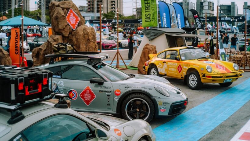 バンコクのインパクトスピードパークで開催された、ポルシェの祭典「ダス・トレッフェン X」。