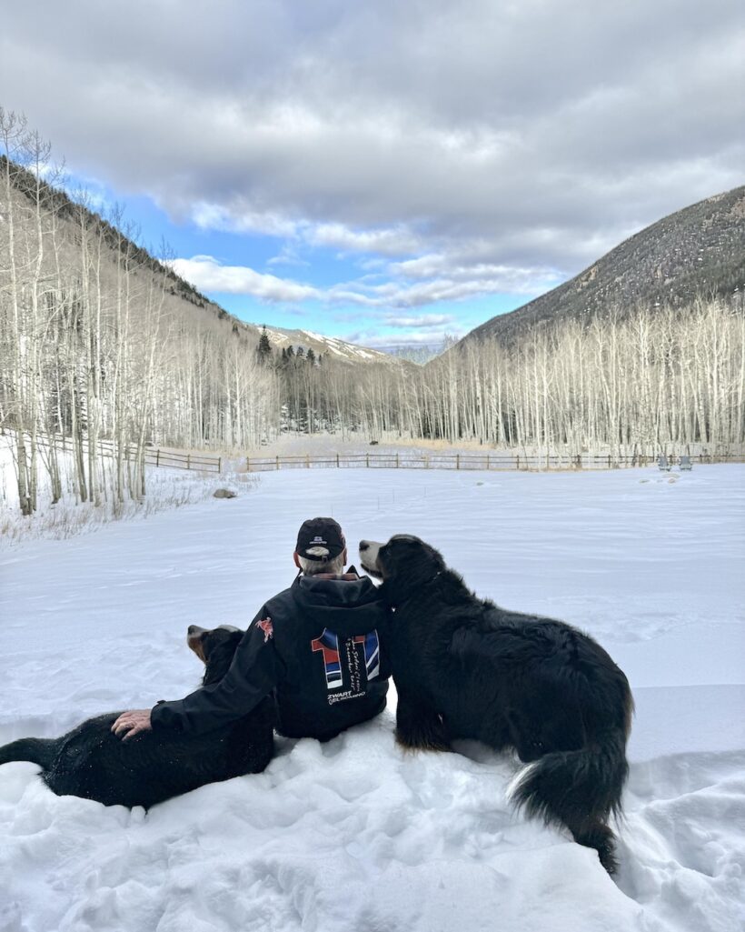 灼熱のサファリ参戦を終え、雪深い我が家へと戻ったジェフ・ズワート。