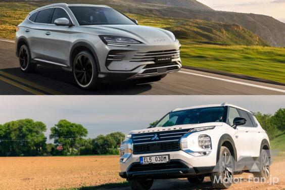 BYD SEALION 6 × MITSUBISHI OUTLANDER PHEV