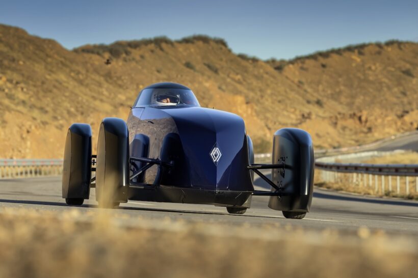 モロッコで速度・距離記録に挑戦した「ルノー フィランテ レコード 2025」。