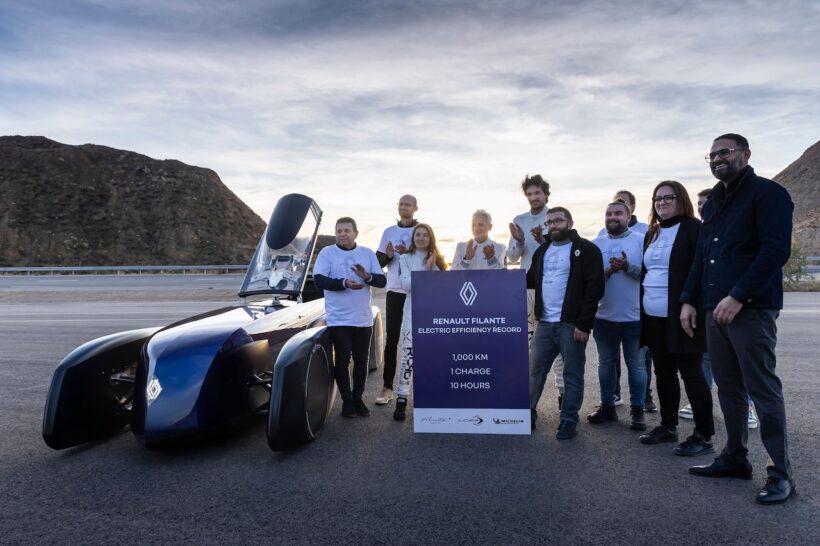 モロッコで速度・距離記録に挑戦した「ルノー フィランテ レコード 2025」。