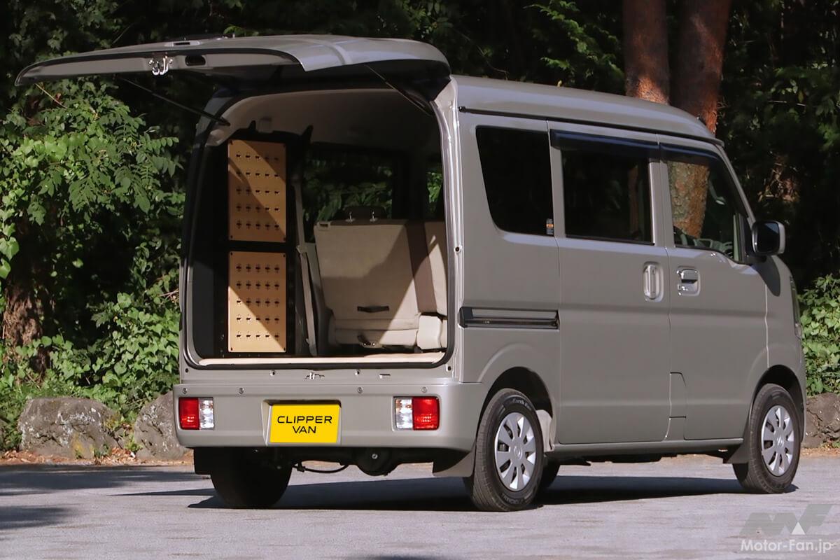 レジャー軽バン、禁断の同門対決! 両側パワスラ標準のスズキ エブリイ