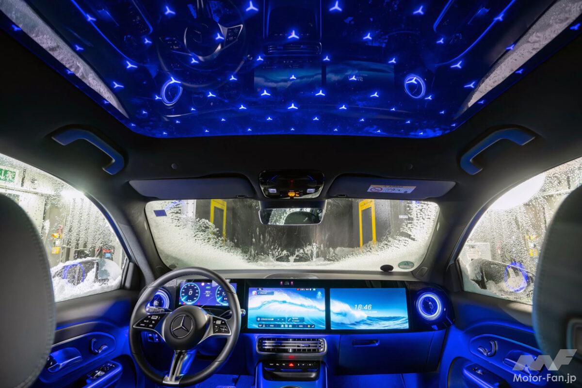 天井に星が光る...メルセデス・ベンツ「GLB」次期型、星とスクリーンを大幅補強！ | Motor Fan｜自動車情報のモーターファン