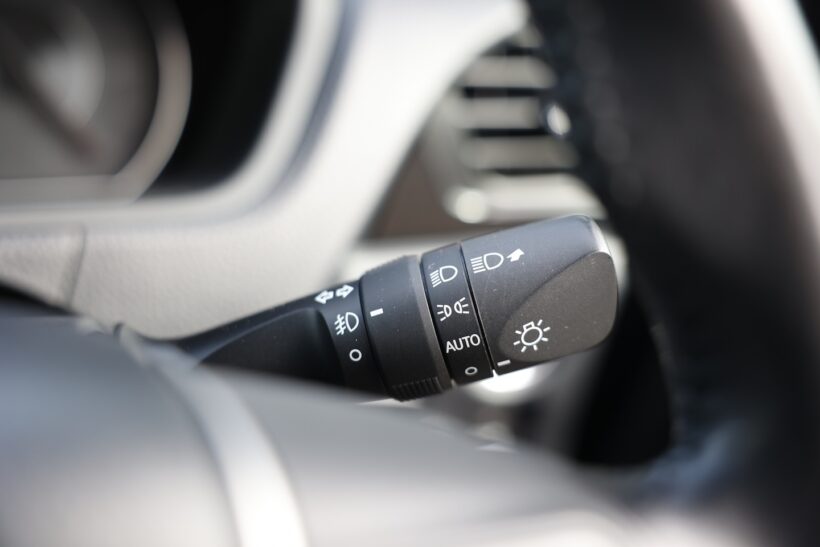 ウィンカーレバーの写真