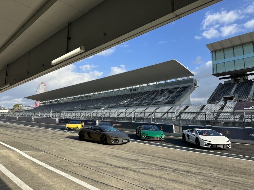 「ランボルギーニ テメラリオ」のカスタマー試乗会