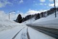 雪道の写真