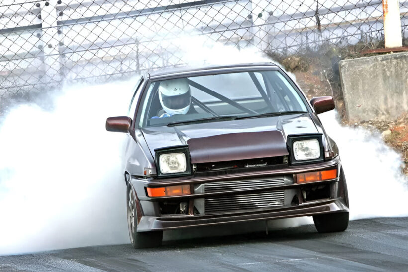 720馬力の仰天ハチゴー、現る」7Mフルチューンエンジンを積んだAE85