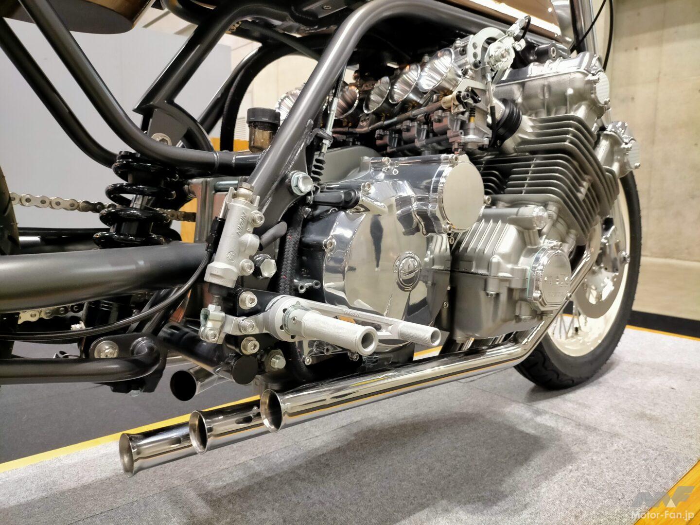 空冷4スト6気筒、ホンダCBX1000をお洒落なカフェレーサースタイルに