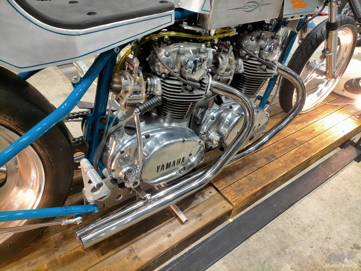 並列2気筒ツインを2基連結。ヤマハXS650スペシャルを理屈抜きで楽む