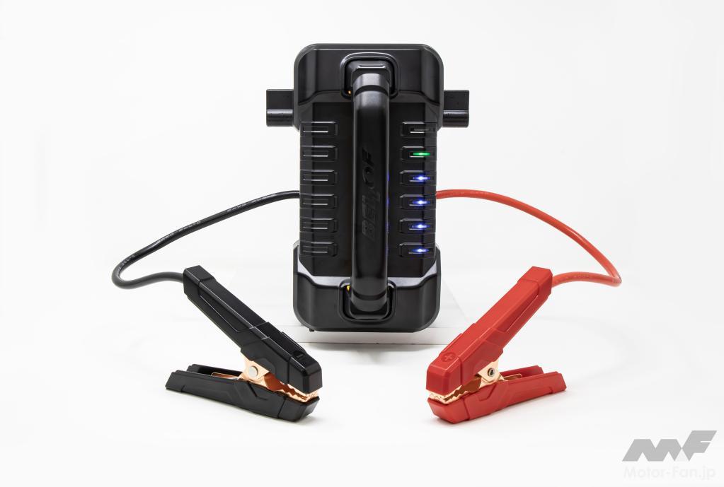 BELLOF「バッテリージャンプスターター 24V/12V 56000mAh」新発売 小型