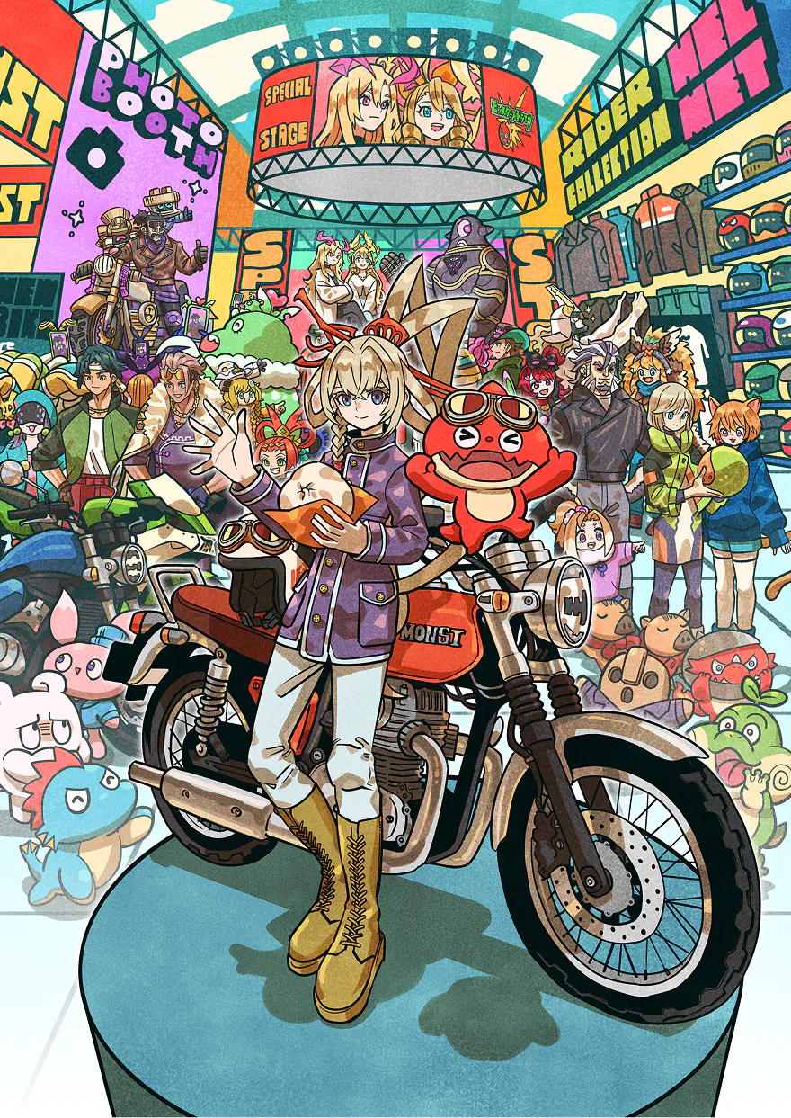 東京モーターサイクルショー2026 モンストキャラが登場するコラボ企画