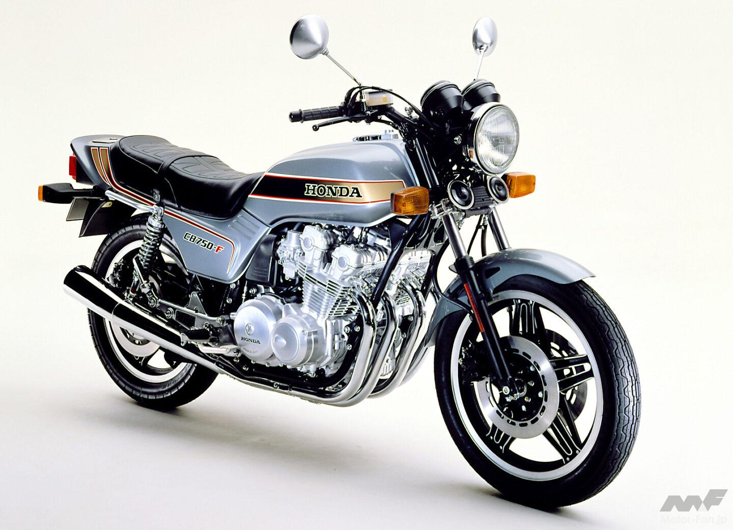 ホンダCB750Fをレトロなカフェレーサー風にアレンジ」ホイールは肉抜型