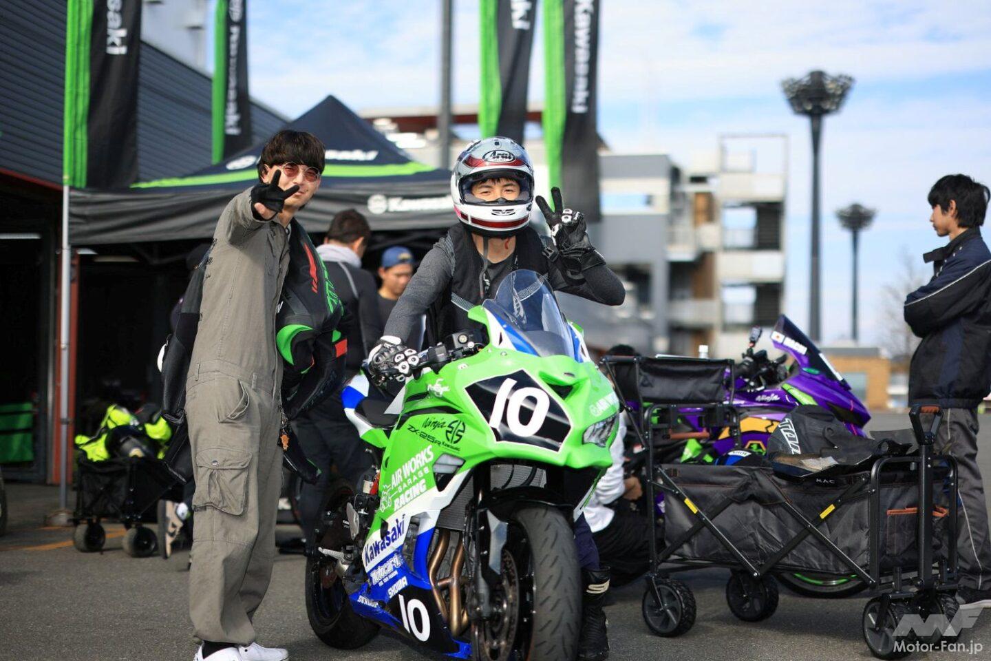 ビギナーも経験者も楽しめるZX-25Rのワンメイクレース」Ninja Team