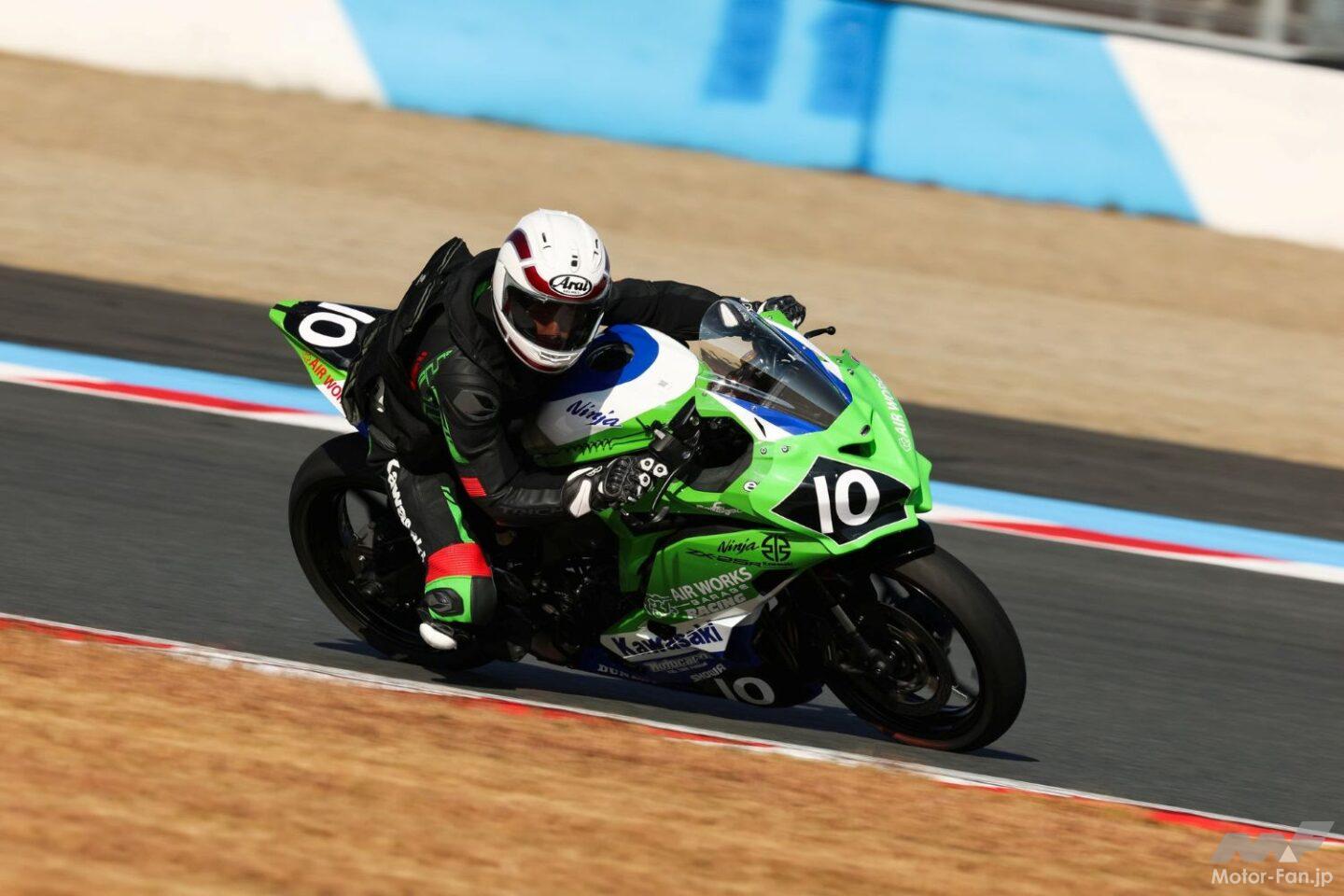 ビギナーも経験者も楽しめるZX-25Rのワンメイクレース」Ninja Team