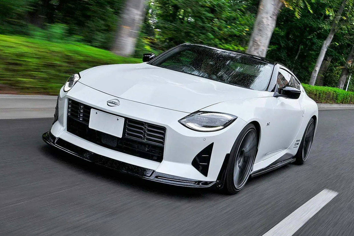 都会派エアロの決定版！」純正フォルムに寄り添うRZ34用ボディキットの