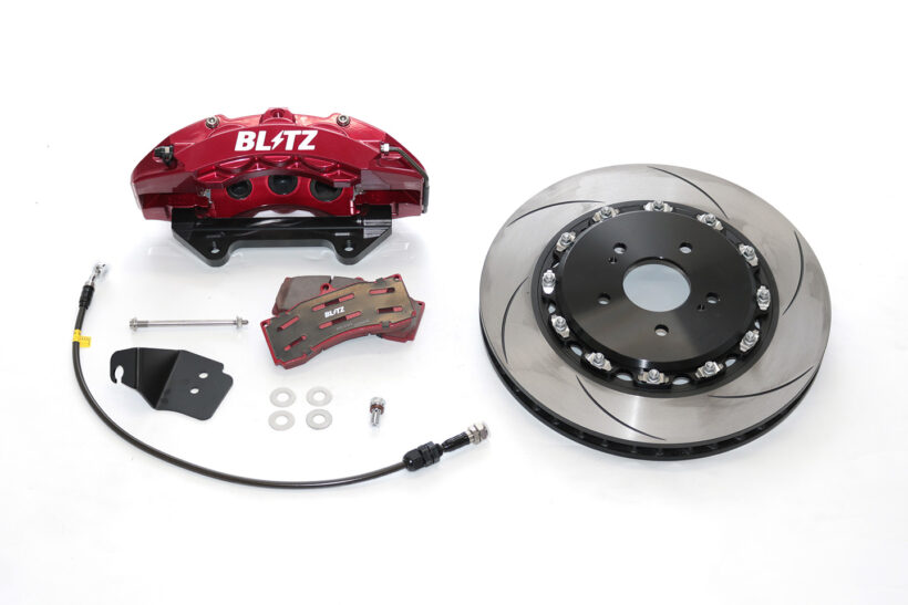 鍛造製法がもたらす軽さと高剛性！」RZ34用ビッグキャリパーキットを