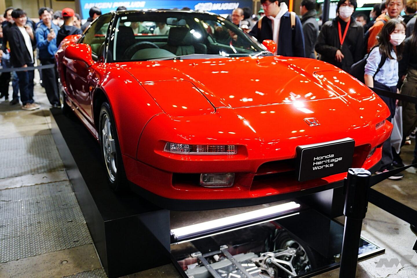 NSXリフレッシュ整備が「ホンダヘリテージワークス」へと進化。1155万