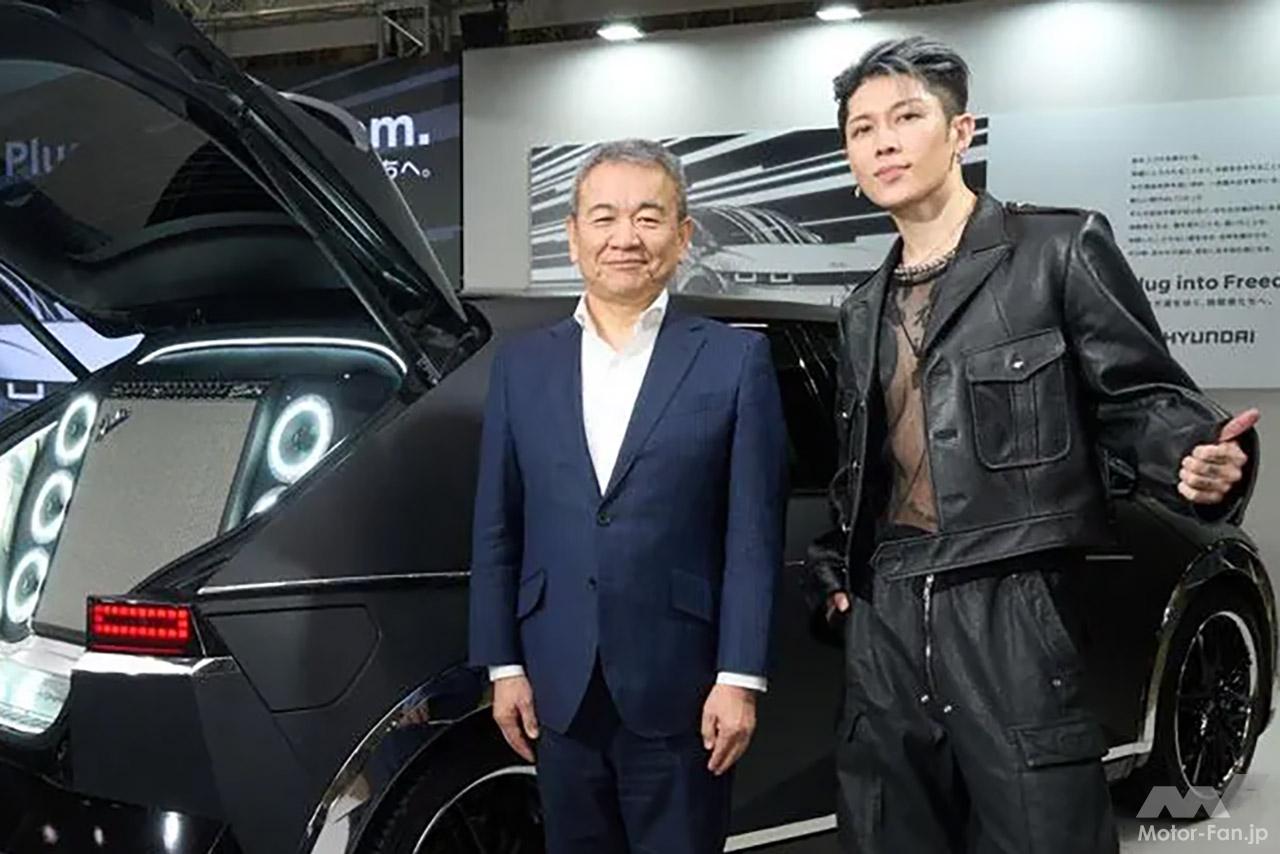 ギタリストのMIYABI氏とコラボ！ 電気自動車と音楽の融合させる