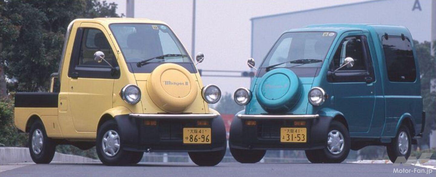 ダイハツ「ミゼットIIカーゴ」はミゼットIIに箱型荷室をプラスした ダイハツ「ミゼットIIカーゴ」はミゼットIIに箱型荷室をプラスした