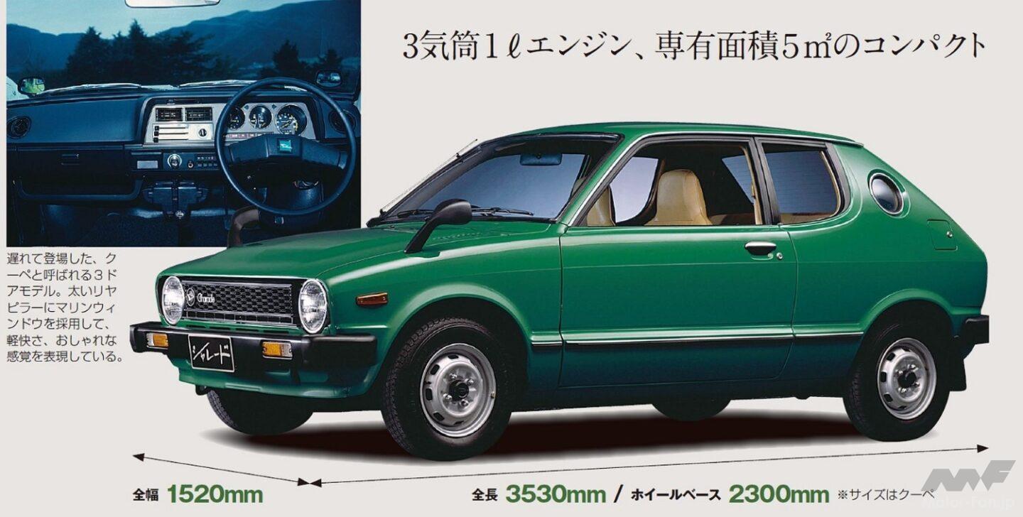 ダイハツ「シャレード」に世界最小1.0Lディーゼルを搭載し71万円～2