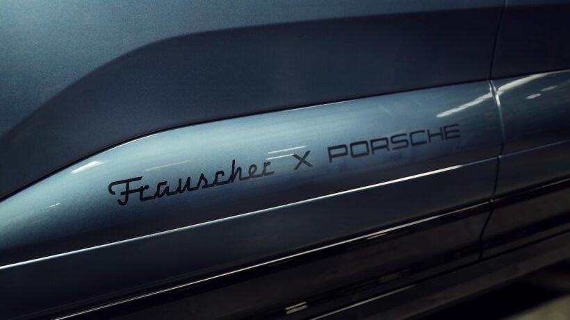 ボート・デュッセルドルフ2026で公開された、「フラウシャー x ポルシェ 790 スペクター（Frauscher x Porsche 790 Spectre）」。