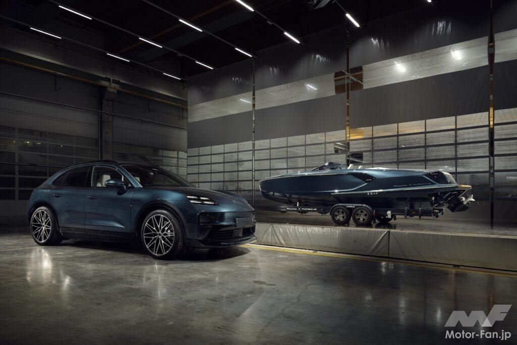 ポルシェは、「ボート・デュッセルドルフ2026」において、新型電動ボートと「マカン ターボ コンセプト ラゴ」を発表した。