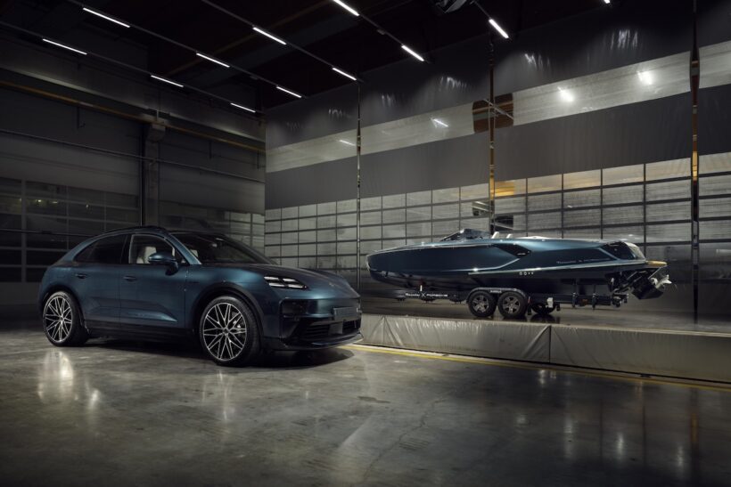ポルシェは、「ボート・デュッセルドルフ2026」において、新型電動ボートと「マカン ターボ コンセプト ラゴ」を発表した。
