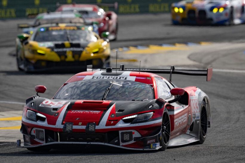 IMSA開幕戦デイトナ24時間が開催され、デビュー戦となったフェラーリ296 GT3 エボは、033号車が8位でレースを走り切った。