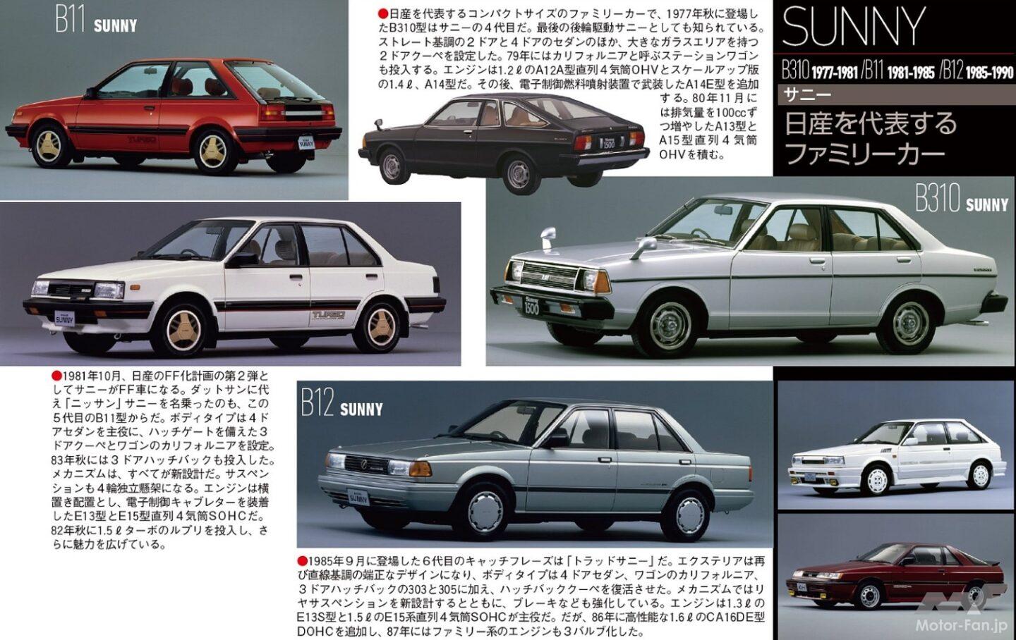 日産「サニー1600ツインカムVR」はCA16DE搭載のラリー・ダートラ専用車
