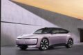 アウディが中国で展開する新ブランド「AUDI」のフル電動クロスオーバー「E5 スポーツバック」。