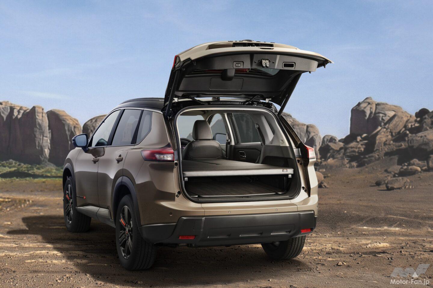 日産・エクストレイルを車中泊仕様にした「ROCK CREEK マルチベッド