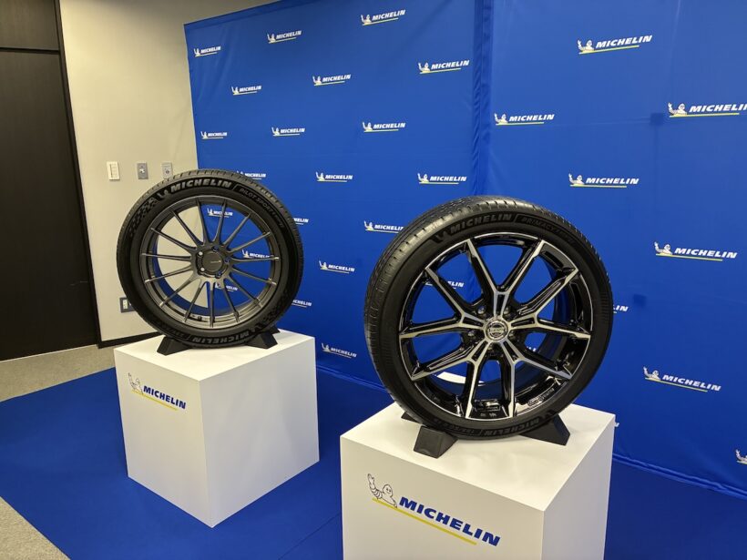 「パイロットスポーツ5エナジー」（左）と「プライマシー5エナジー」