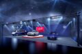 「ID.GTI コンセプト」のほか、限定車「ゴルフR ブラックエディション」や、フル電動ミニバン「ID.Buzz」を展示。