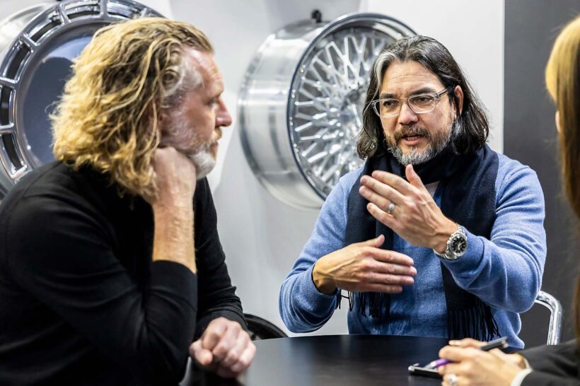 【Creative Director】Patrick Moran 氏（写真左）／【President/CEO】Alan Peltier 氏（写真右）