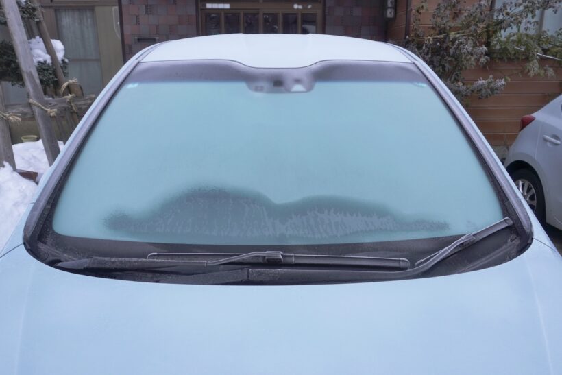 溶けている写真