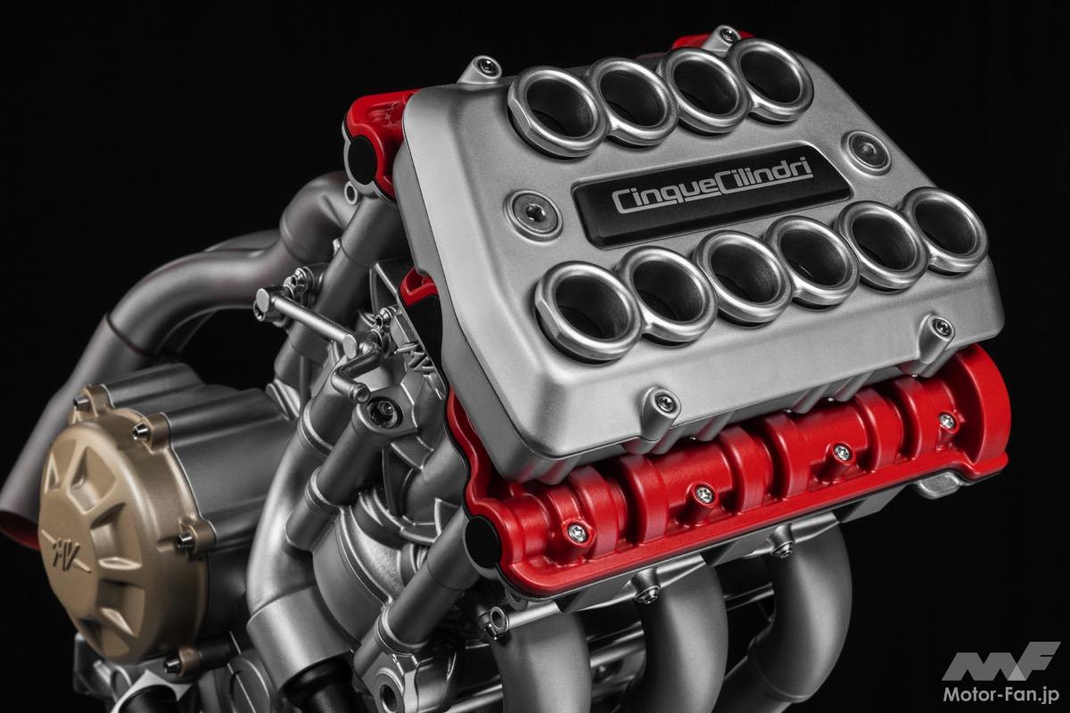 MVアグスタが切り開く5気筒エンジン、「Cinque Cilindriコンセプトを