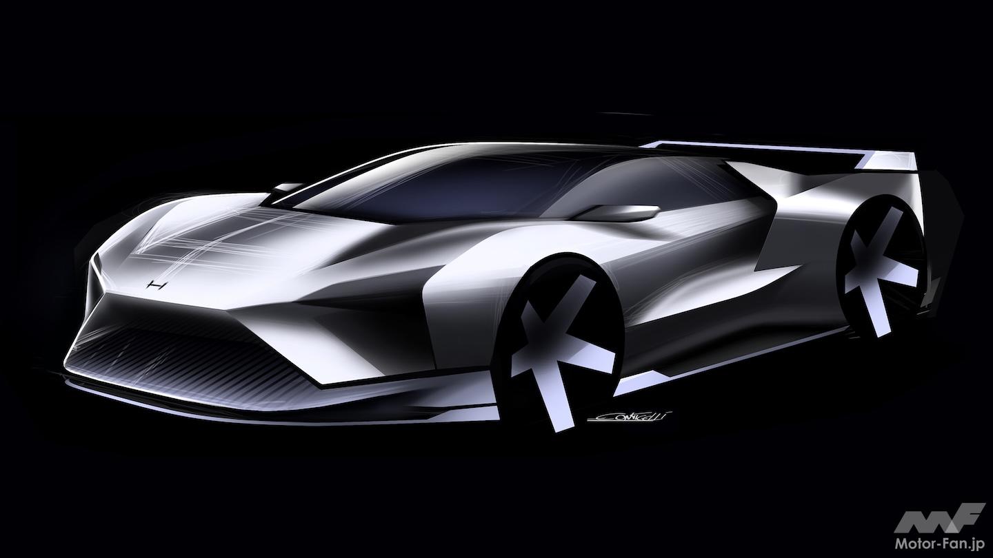 【激レア全世界数本】CONCEPT X-02サークルT ホンダNSXが初代へのオマージュを掲げて大変身！ イタルデザインが