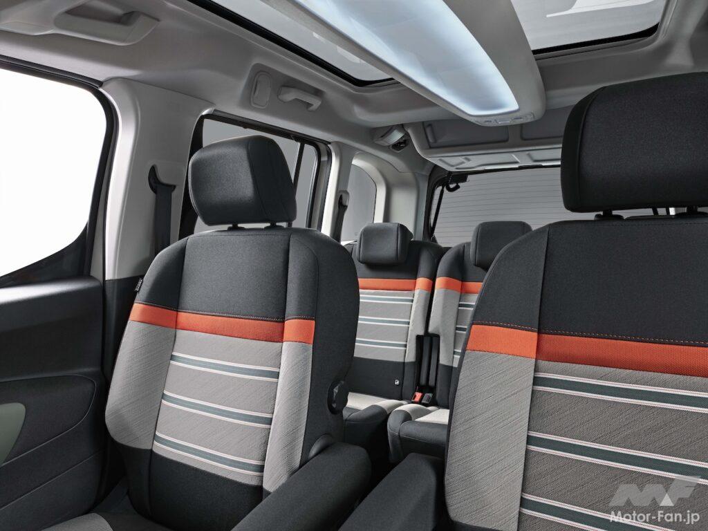 ベルランゴのインテリア