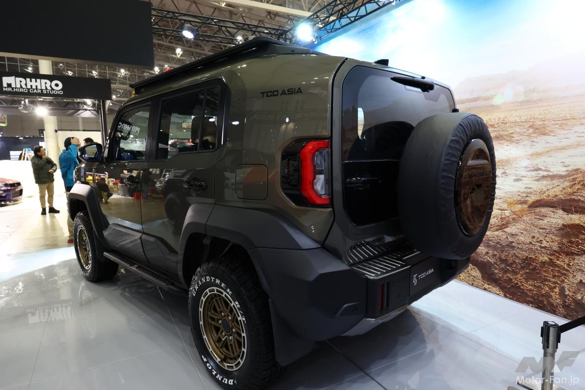 やっぱりいた！ ランクルFJ、さらには新型ハイラックスが見られるのは