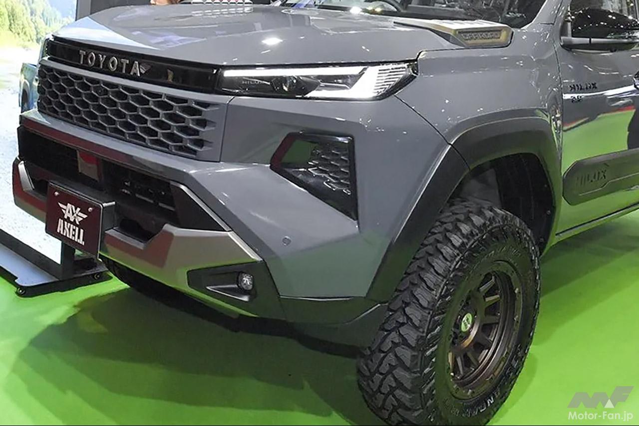 タイ発表モデルの新型ハイラックスをイチ早くカスタム！ タイ現地OP