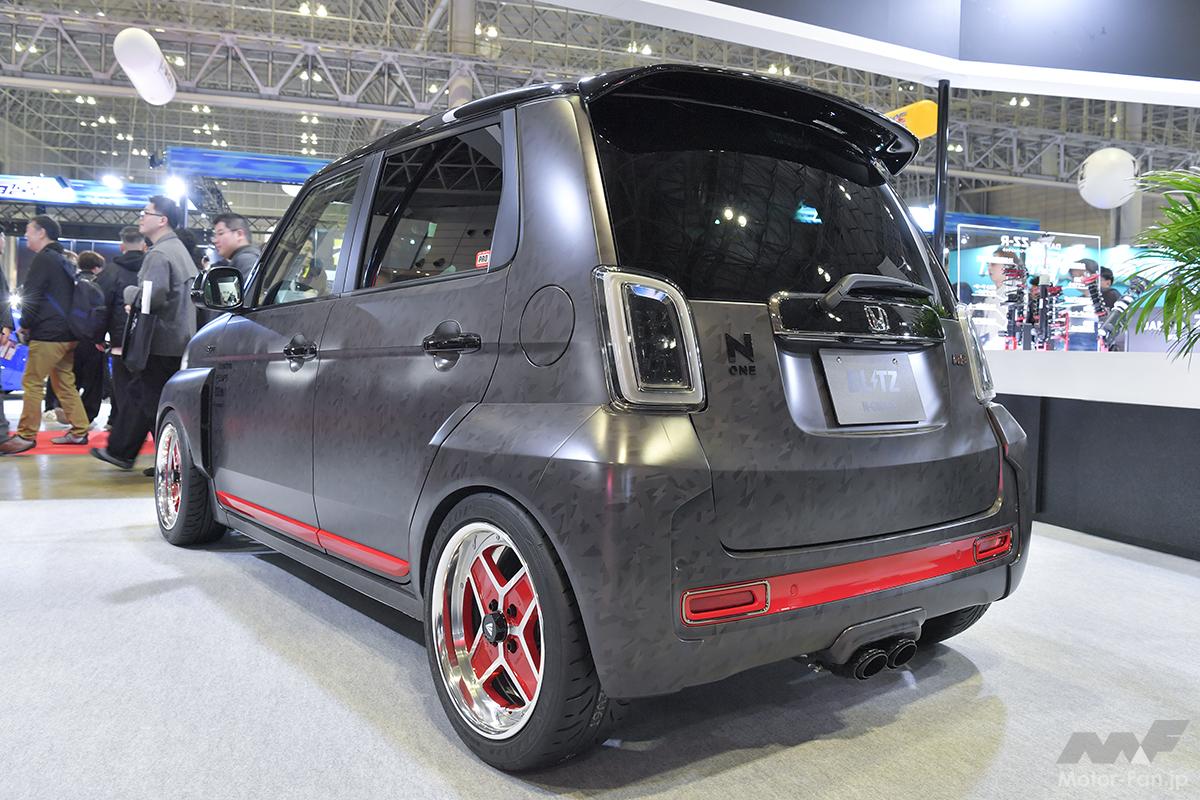 レーシー過ぎるN-ONEが登場⁉︎ 名門ブリッツが手掛けるボルトオン