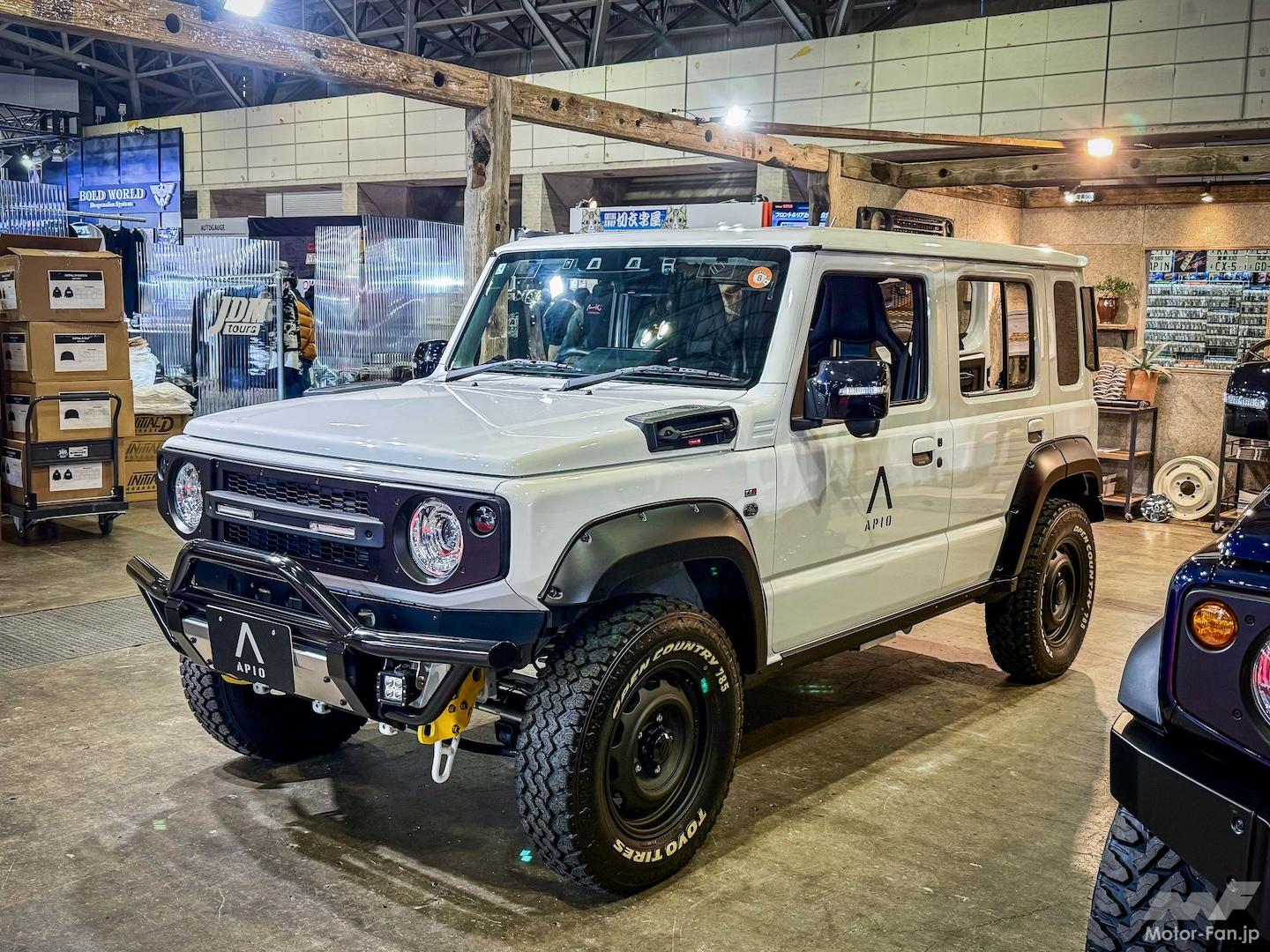 ジムニーノマド　新車外し2026/3/28納車　背面タイヤ　ブリジストン　製造日2025/8月(33週目) これがジムニー ノマドの最新カスタム！ 2026年は「上げない」がメイン