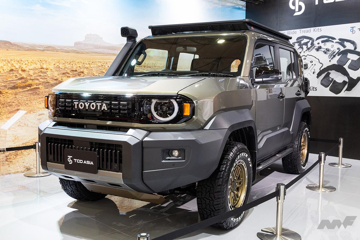 ランドクルーザーFJ」と「新型ハイラックス」が登場！ TCD ASIAが超