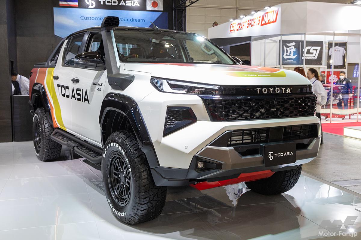 ランドクルーザーFJ」と「新型ハイラックス」が登場！ TCD ASIAが超