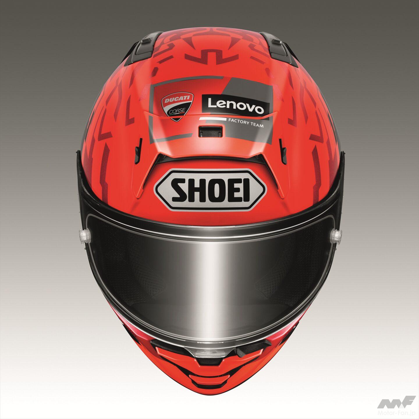 勝負色はやっぱり深紅！｜SHOEI X-Fifteenに新柄「MARQUEZ 9（マルケス