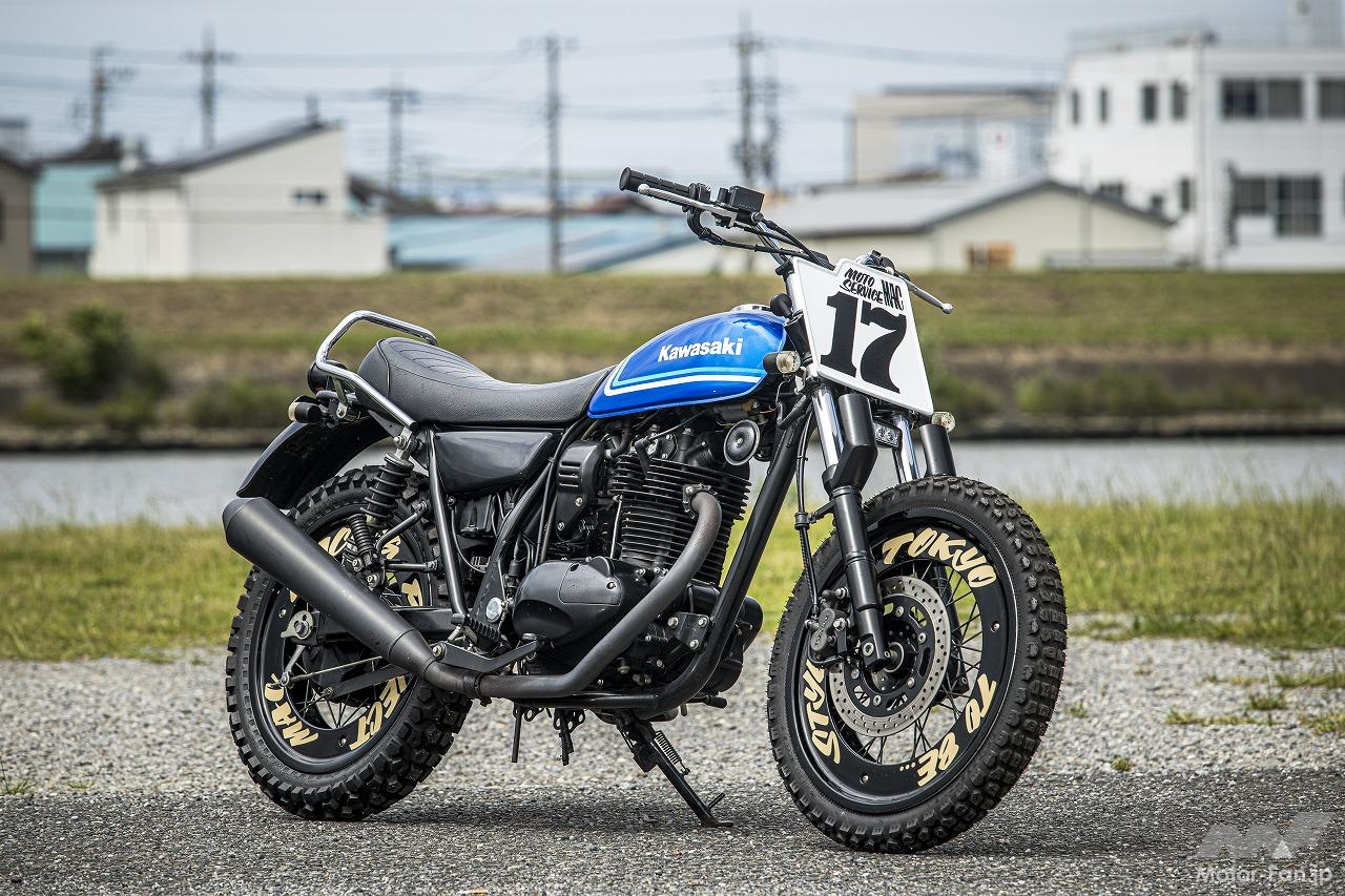 今カワサキ250TRを買うなら、現行パーツでビンテージライクな
